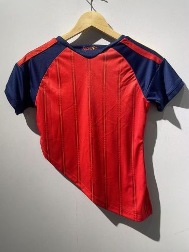 Woman Spain 2026 World Cup home Special soccer jersey size S-2XL（Two stars）