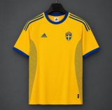 Retro 2002 Sweden Home Jersey Size S-2XL