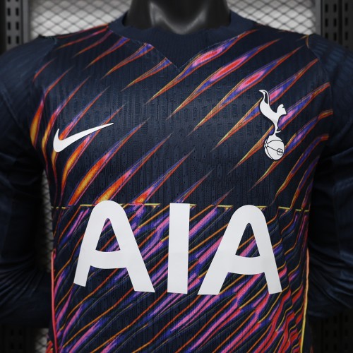 Tottenham Hotspur 2026/27 Away Long Sleeve Soccer Jersey Player Version Size S-2XL