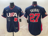 26th World Cup American Team Adult MLB Jersey S-3XL