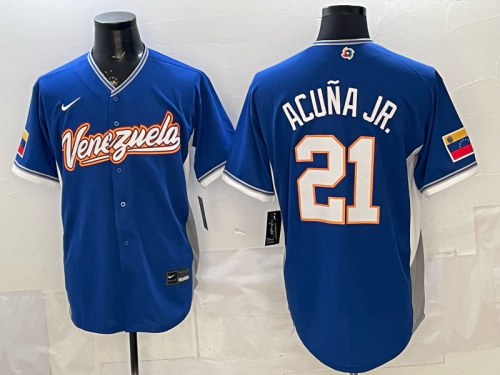 26th World Cup Venezuela team adult outfit MLB Jersey S-3XL