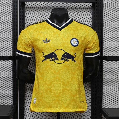 Leeds United 2026/27 Away Player Version Soccer Jersey Size S-2XL
