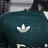 Mens Real Madrid 2026/27 Away Long Sleeve Player Version Jersey S-3XL
