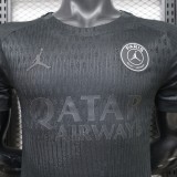 PSG 2026/27 All Black Special Player Version  jersey S-XXL