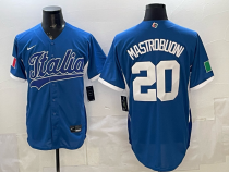 26 Italian World Adults MLB Jersey S-3XL