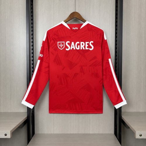 Benfica 2026/27  Home long Soccer jersey Size S-2XL