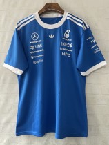 Mercedes 2026 Blue F1 Jersey S-5XL Mercedes 2026 Blue F1 Jersey S-5XL