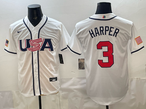 26th World Cup USA Adult Jersey MLB Jersey S-3XL