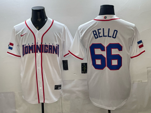 26th World Cup Dominican Republic Team Adult Outfit MLB Jersey S-3XL