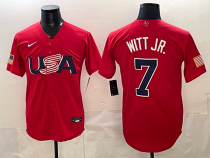 26th World Nostalgia USA Adult Jersey MLB Jersey S-3XL