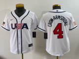 26th World Cup USA Kids Jersey MLB Jersey XS-XL