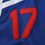 MLB LosAngeles Dodgers Blue Jersey OHTANI #17 S-3XL