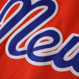MLB 2025 New York Mets Orange Jersey LINDOR #12 S-3XL