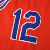 MLB 2025 New York Mets Orange Jersey LINDOR #12 S-3XL