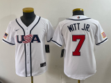 26th World Cup USA Kids Jersey MLB Jersey XS-XL