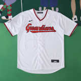 MLB 2025 Cleveland Guardians White Jersey RAMIREZ #11 S-3XL