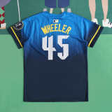 MLB Philadelphia Phillies Jersey WHEELER #45 S-3XL