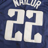 MLB Cleveland Guardians Navy Blue Jersey NAYLOR #22 S-3XL