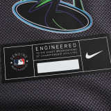 MLB Tampa Bay Devil Rays Black Jersey DIAZ #2 S-3XL