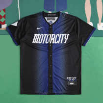 MLB Detroit Tigers Black and Black Jersey GREENE #31 S-3XL