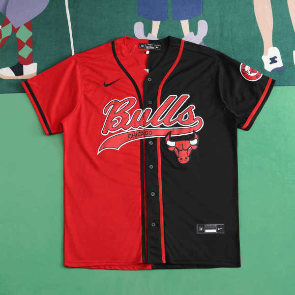 MLB Chicago Cubs Red and Black Jersey JORDAN #23 S-3XL