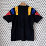 2026 Colombia Black EQT Tricolor Casual Retro T-Shirt Size S-2XL