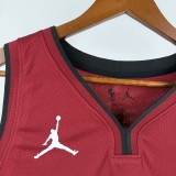 Miami Heat V-Neck Red NBA Jersey No. 7  ANTETOKOUNMPO