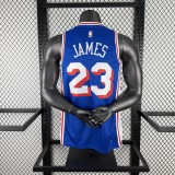 2026 Philadelphia 76ers  Icon Edition Blue NBA Jersey NO 23 JAMES