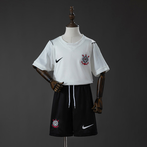 Kid Kit  Corinthians 2026/27 Home Soccer Jersey size 16-28