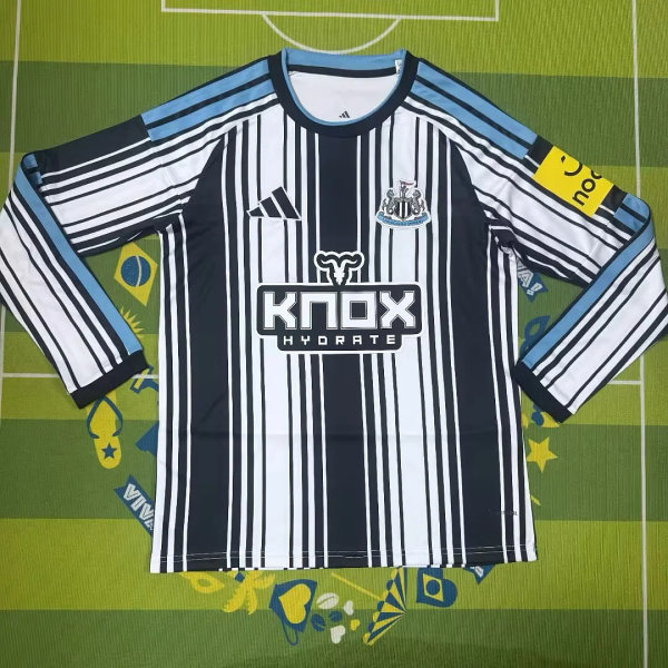 Newcastle United 2026/27 home Long Sleeve soccer jersey  S-4XL