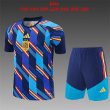 Spain 2026 World Cup camo edition kids Soccer jersey 16-28（Two stars）