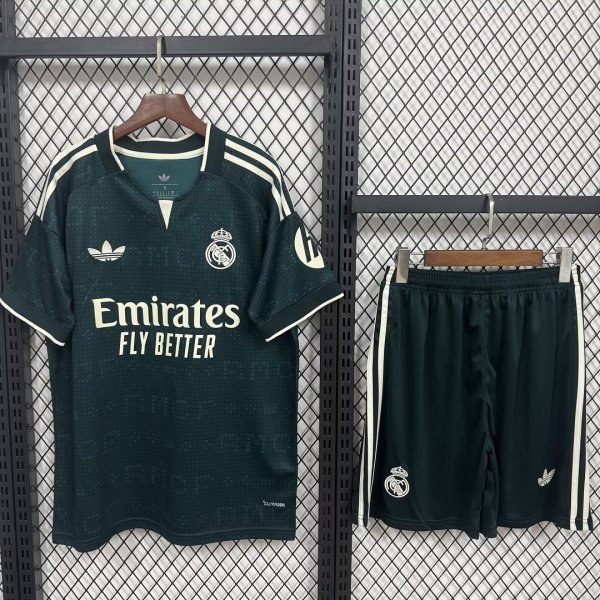 Mens Real Madrid 2026/27Away Green Suit S-2XL