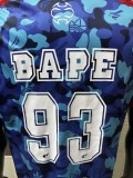 2026 BAPE X ADIDAS - Blue and Red Player Version jersey size S-2XL