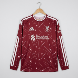 Liverpool 2026/27 Home Long Sleeve Soccer Jersey S-4XL