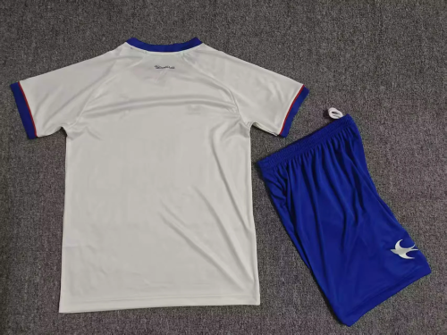 kids kit Cardiff City 2026/27 Away soccer jersey size 16-28