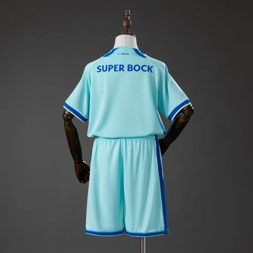 Kids Kit Porto 2026/27 Third Away Soccer Jersey Soccer Jersey Size 16-28