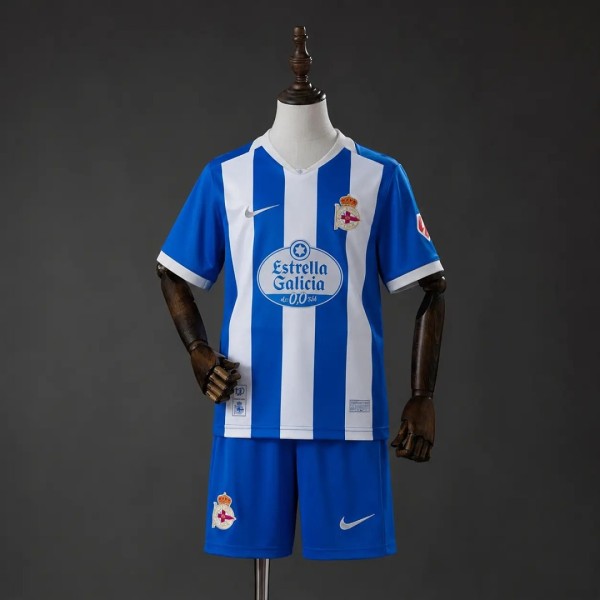 Deportivo de La Coruna 2026/27 Home kid kit size 16-28