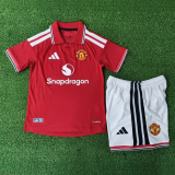 Manchester United  2026/27 Home Player Version  Kid Kits 16-28