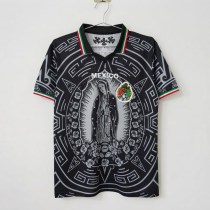 2026 Mexico Special Edition Black with Virgin of Guadalupe and Aztec Pattern Jersey 2026 Mexico Special Edition Black with Virgin of Guadalupe and Aztec Pattern Jersey
