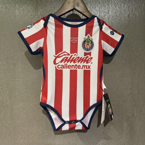 Chivas  Guadalajara 2026/27 home Baby soccer jerseys