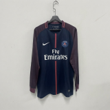 Retro PSG  2017/18 Home Long Sleeve  Jersey S-XXL