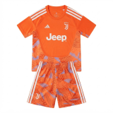 Kids Kit Juventus 2026/27 Orange Goalkeeper Size:16-28