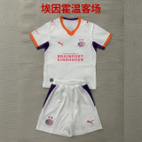 Kids Kit PSV Eindhoven 2026/27  Away Soccer Jersey Size 16-28