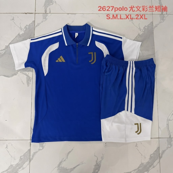 Juventus 2026/27 Blue POLO Training Suit Size S-2XL