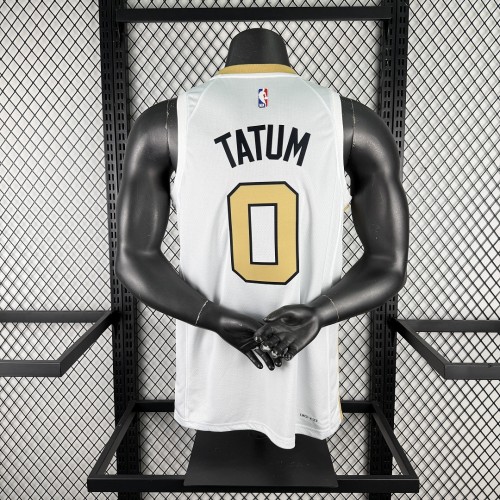 2026 Celtics City Edition white NBA Jersey NO 0 TATUM
