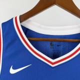 2026 Philadelphia 76ers  Statement Edition Blue NBA Jersey NO 7 BROWN