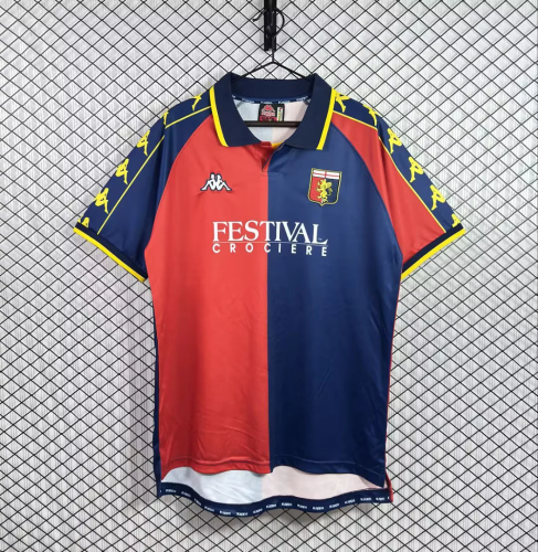 Retro Genoa C.F.C. 1999/00 Home Jersey S-XXL