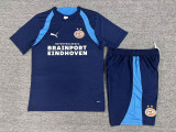 Kids Kit PSV Eindhoven 2026/27 Dark  Blue Training Soccer Jersey Size 16-28