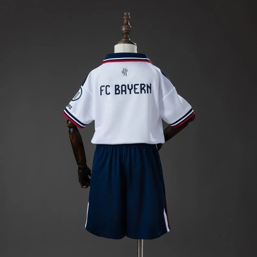 Kids Kit Bayern Munich 2026/27 Away Soccer Jersey size 16-28
