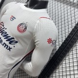 Chivas de Guadalajara 2026/27 Away  Player Version Long Sleeve Jersey S-2XL